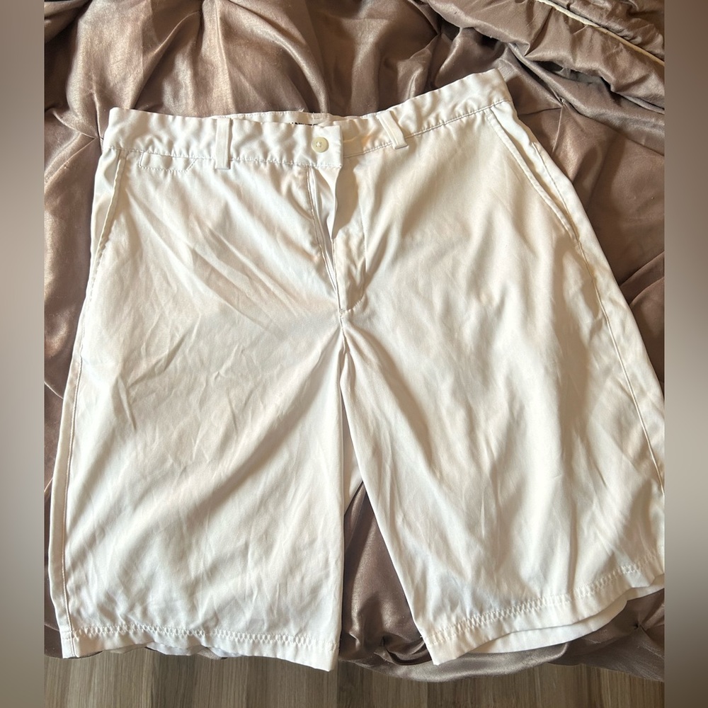 White Mens Nike Golf Tour Performance Dri-Fit Short Size 32